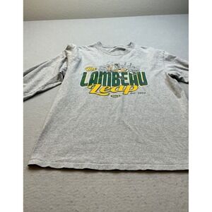 Smack‎ Apparel Lambeau Leap Long Sleeve T-Shirt Aprox. Large Green Bay Football
